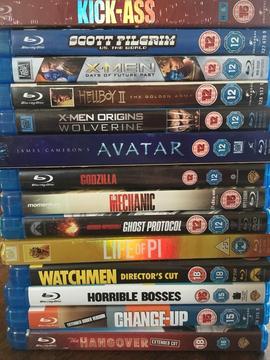 SELECTION OF BLU-RAY MOVIES