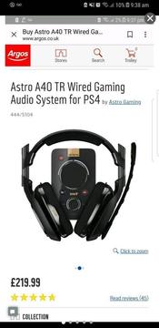 Astro a40 headset pro amp