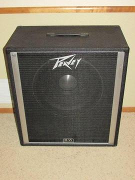 PEAVEY 300 WATT 1X15 BASS CAB NEW SPEAKER FREE DELIVERY UP TO 60 MILES