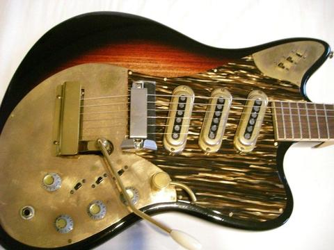 Framus Golden Strato de luxe electric guitar- Germany - '60s- Model 5/168-54gl _ Fender Strat homage