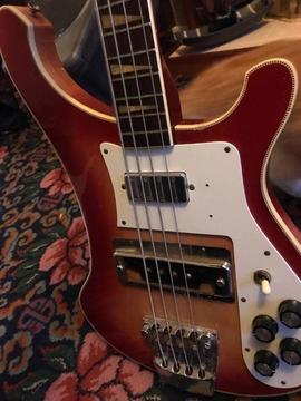Ibanez 2338B 1976 Fireglo Made in Japan Ric Copy Bass