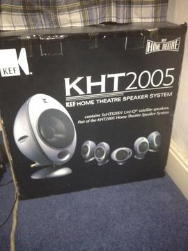 Kef HTS2001 egg speakers