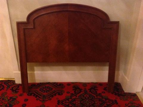 Two single bed wooden headboards ( hotel quality)