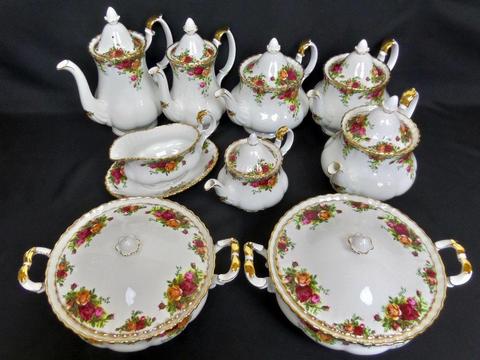 Wanted - Royal Albert china, large dinner, tea, coffee set