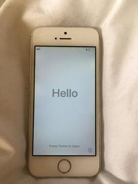 iPhone 5s 16gb White Silver