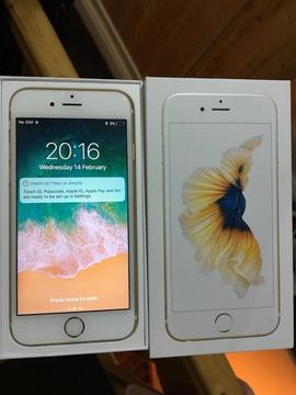 iPhone 6s Unlocked 16Gb Gold very good condition