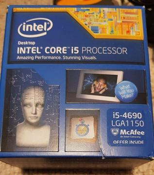 Intel i5 4690 CPU Processor LGA1150 boxed with heatsink