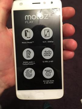 Motorola z2 play unlocked brand new in box