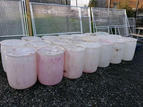 40 gallon white plastic tubs for sale