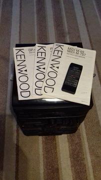 Kenwood midi hifi. Turntable, radio, cassette player, CD player and amplifier
