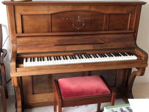 Gors and Kallmann upright piano. Regularly used, tuned and maintained