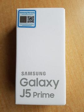 Samsung Galaxy J5 Prime, 16GB, Dual Sim, Brand NEW, Boxed, Unlocked