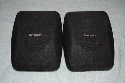 pair of surround sound speakers