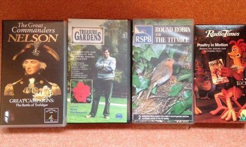 Various VHS Tapes