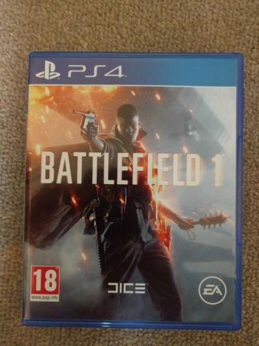 PS4 Battlefield 1 in mint condition like new