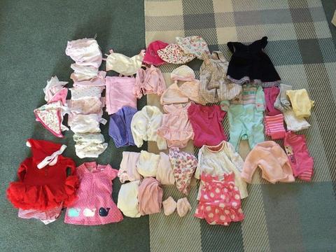 Clothing Bundle (0-3 months) Girl