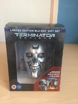 Terminator Genisys Limited Edition Blu-Ray Gift Set Brand New