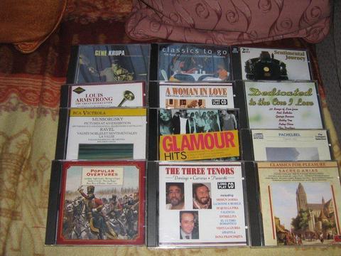 12 CD'S MOSTLY CLASSICAL