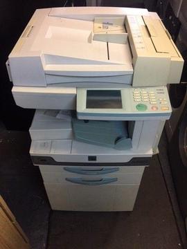 IBS photocopier with touch screen
