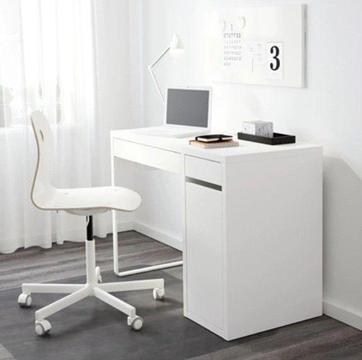 White desk - ideal for student