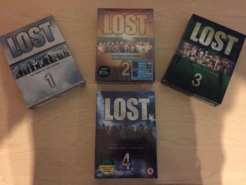 Lost Seasons 1-4 Boxsets