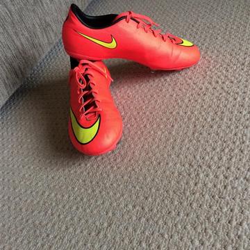 For sale - selection of Nike and Adidas football boots UK sizes from 2-7, good clean condition