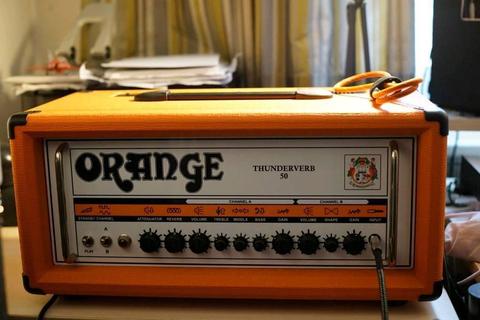 Orange thunderverb 50w head *reduced for this weekend*