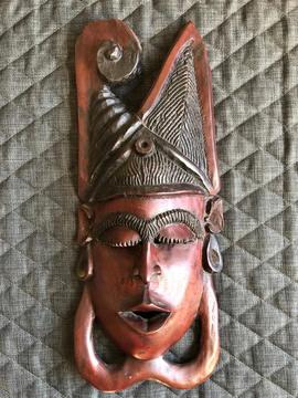 Wooden African Mask