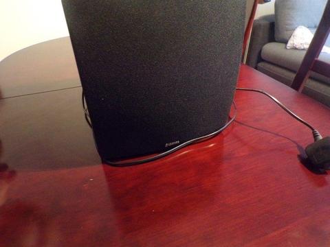 Yamaha Ns-sw280 subwoofer active with cable