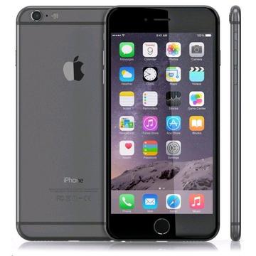 NEW CONDITION APPLE IPHONE 6 PLUS 4G GREY BACK BLACK FRONT UNLOCKED TO ALL NETWORKS
