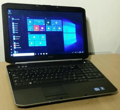 High spec Dell e5520 core i5 laptop. 8Gb ram. Windows 10