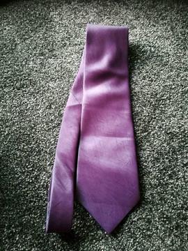 Purple tie