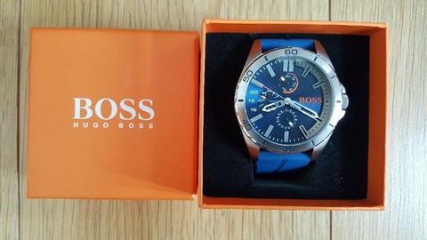 Brand New Boxed Hugo Boss Orange Men's 1513291 Berlin Watch