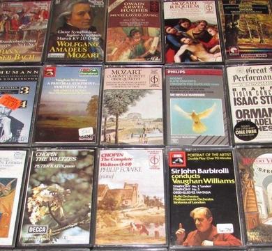 ** CLASSICAL MUSIC CASSETTE TAPES WANTED ** CASH PAID ** ANYTHING CONSIDERED **