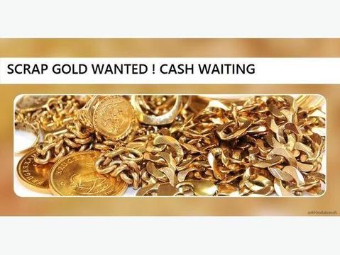 Gold wanted cash or bank transfer