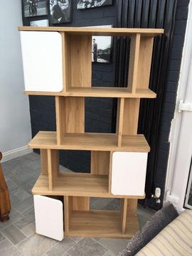 Next bookcase and cupboard unit