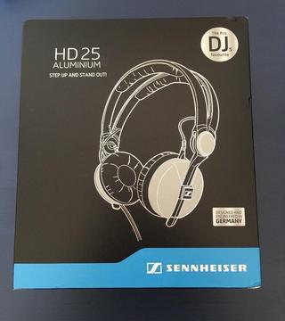 Sennheiser HD 25 Aluminium 25th Anniversary Edition. Unused