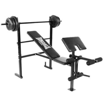 Lonsdale Weights Bench and Extra Weights - Exelent Condition