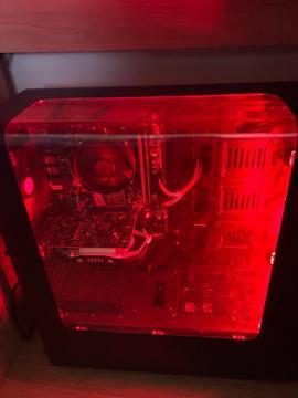 Gaming pc- cyberpower armada view