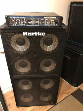 Hartke HA5000 Bass Amp Stack