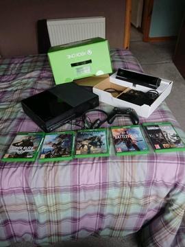 Xbox one console and games