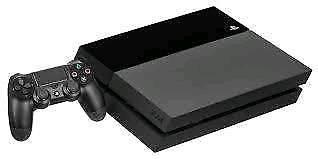 Playstation 4 with extra joystick and 6 games