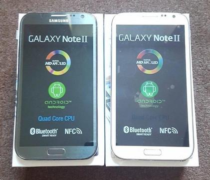 Samsung Galaxy Note 2 16GB SIM FREE UNLOCKED To All Networks in a Box with all the Accessories