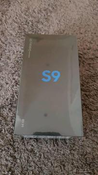 SAMSUNG S9 BRAND NEW(unlocked)