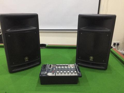 Yamaha Stagepas 300 PA Speakers