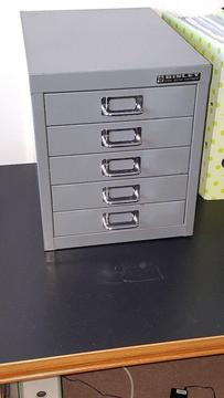 Bisley 5-drawer multi-drawer cabinet