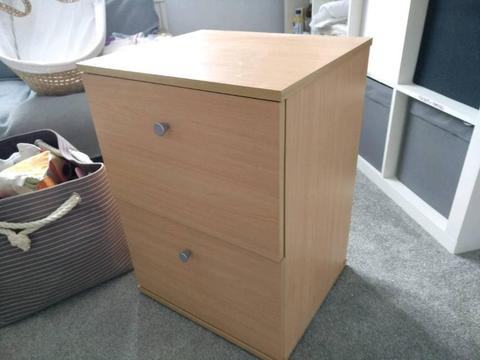 Chest of drawers Bedside table or storage