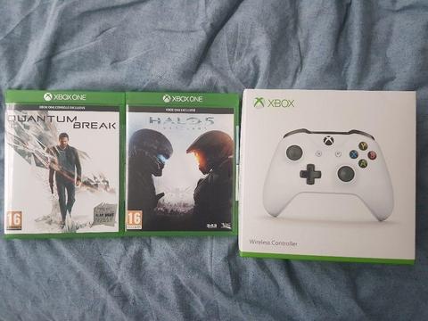 Xbox One Controller & 2 Games - £40
