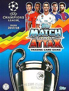 Match Attax Champions League 2017/18 cards to swap