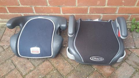 2 x childrens booster seats